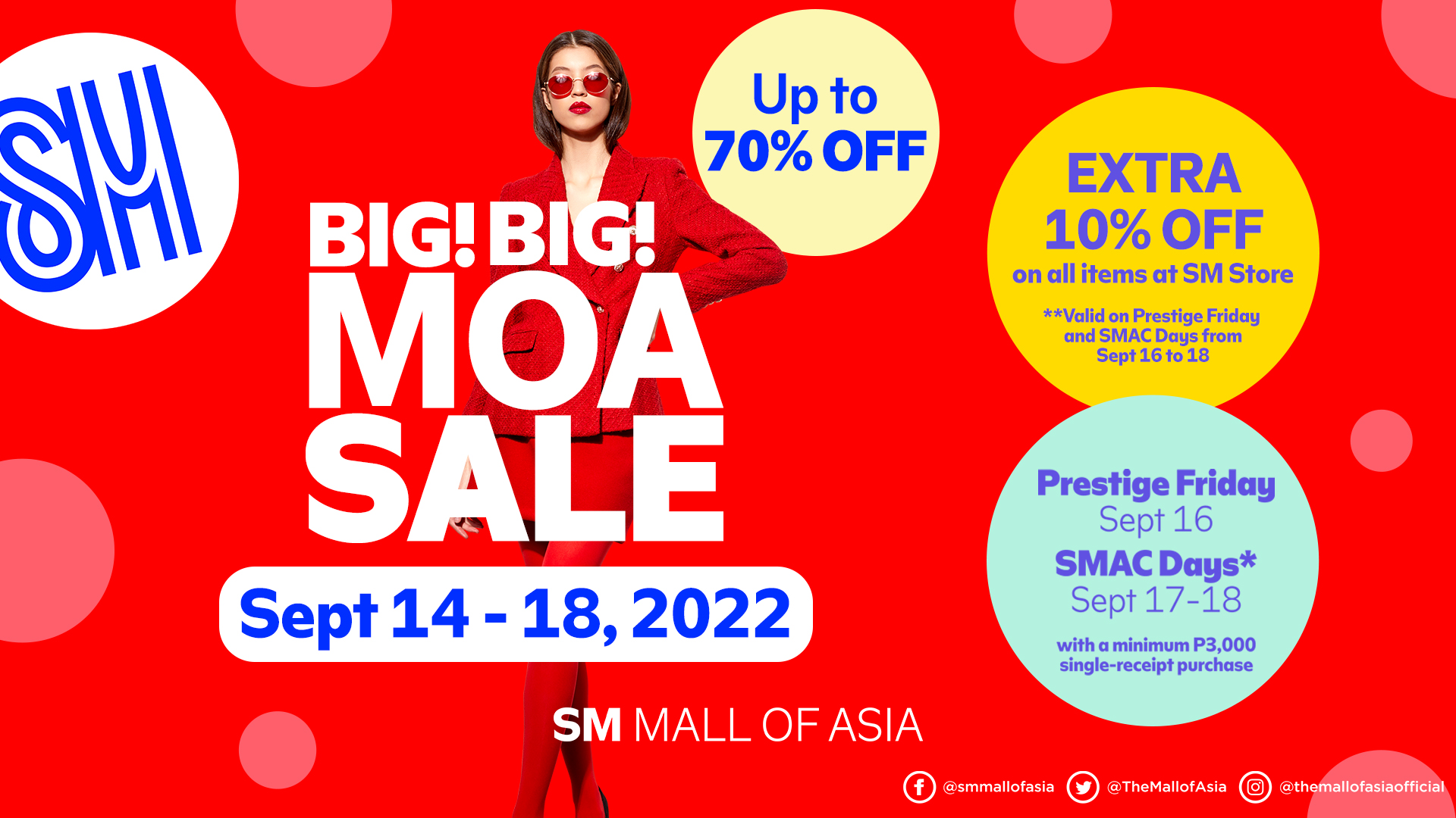 Manila Shopper The Big! BIG! SM MOA SALE